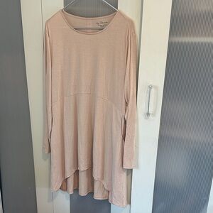 Chico's Soft Pink Long Sleeve Tunic